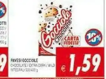Supermercati Agorà Pavesi Gocciole offerta