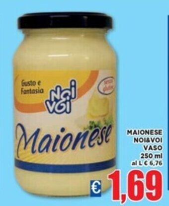 Vivo Supermercati MAIONESE NOI&VOI VASO 250 ml offerta