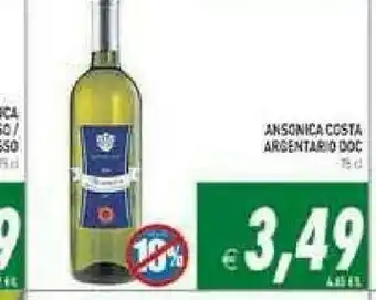 Supermercati Agorà Costa Vino rosso offerta