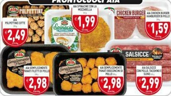 Supermercati Agorà Aia Crocchette di pollo offerta