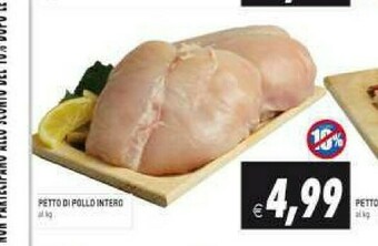 Supermercati Agorà Petto di pollo offerta