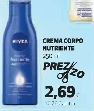 Coop Crema Corpo Nutriente offerta