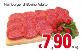 Kanguro Hamburger di Bovino Adulto offerta