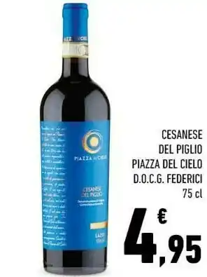 Cesanese Del Piglio Piazza Del Cielo Docg Federici