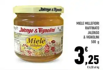 Conad Superstore Jalongo & vignolini Miele Millefiori Raffinato offerta