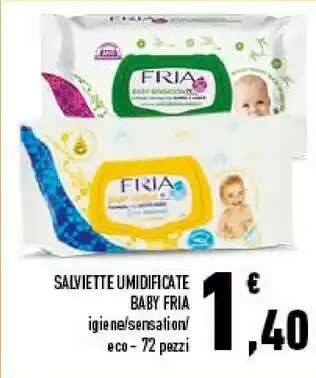 Conad Superstore Fria Salviette Umidificate Baby offerta