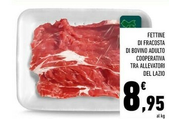 Conad Superstore Fettine Di Fracosta Di Bovino Adulto offerta