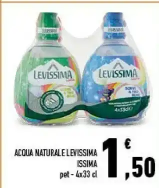 Conad Levissima Acqua Naturale Issima offerta