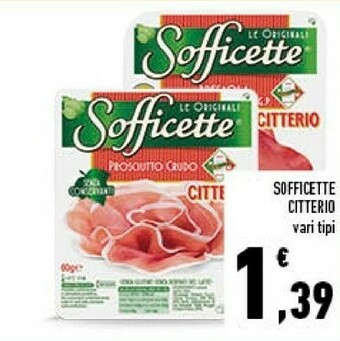 Conad Citterio Sofficette Prosciutto Cotto Di Alta Qualità offerta
