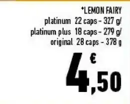 Conad Fairy Platinum 22 Caps offerta