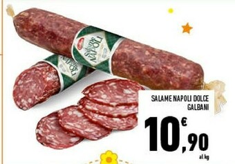 Conad Galbani Salame Napoli Dolce offerta