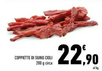 Conad Superstore Coppiette Di Suino Cioli offerta