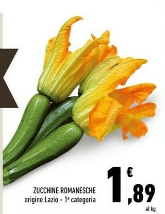 Conad Superstore Zucchine Romanesche offerta