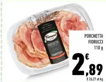 Conad Superstore Fiorucci Porchetta offerta