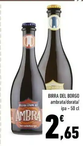 Conad Superstore Ambra Birra Del Borgo offerta