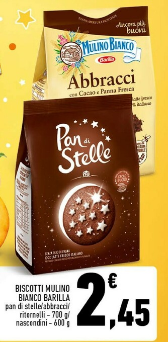 Conad Mulino Bianco Abbracci 700 G(ml) offerta