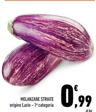 Conad Melanzane Striate offerta