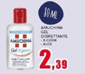 Happy Casa AMUCHINA GEL DISIFETTANTE -X-GERM - ALOE offerta