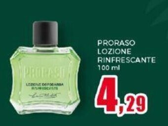 PRORASO LOZIONE RINFRESCANTE 100 ml