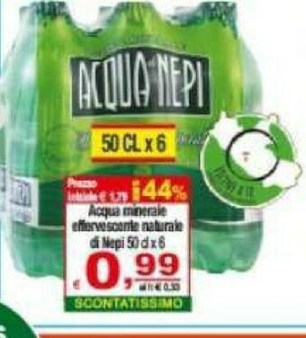 CTS Supermercati Acqua offerta