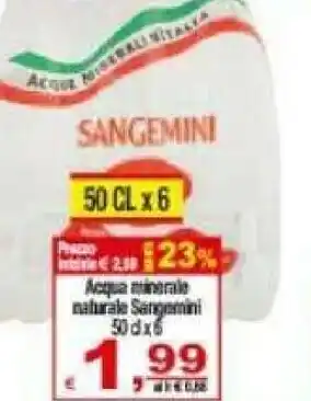 CTS Supermercati Sangemini Acqua offerta