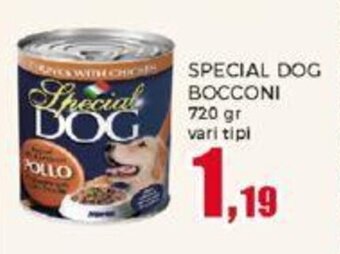 SPECIAL DOG BOCCONI 720 gr vari tipi