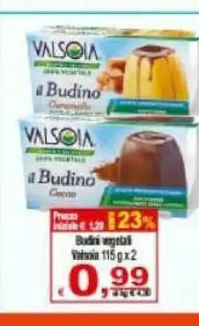 CTS Supermercati Valsoia Dessert offerta