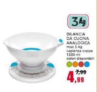 Happy Casa BILANCIA DA CUCINA ANALOGICA offerta