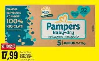 Emi Supermercati Pampers Baby Dry offerta