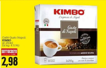 Emi Supermercati Kimbo Caffe Gusto Napoli offerta