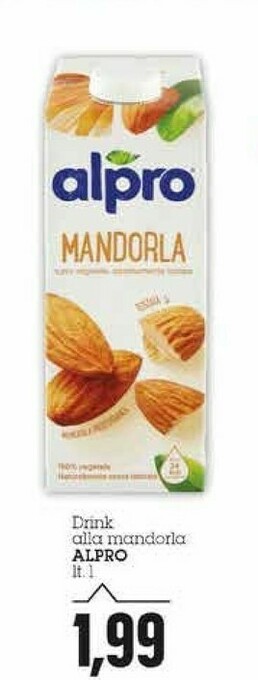 Emi Supermercati Alpro Drink Alla Mandorla offerta