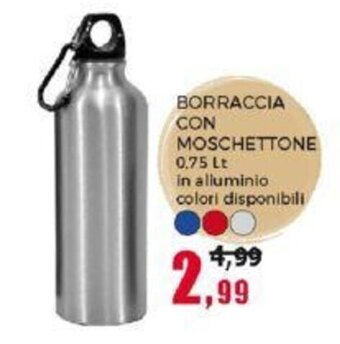 Happy Casa BORRACCIA CON MOSCHETTONE 0,75 lt offerta