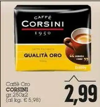 Emi Supermercati Corsini Caffè Oro offerta