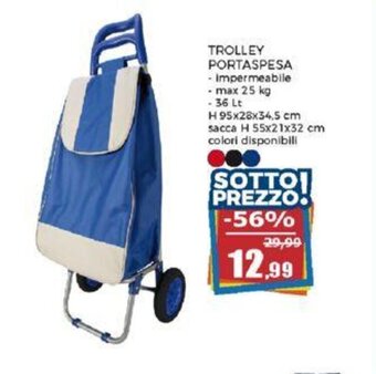 Happy Casa TROLLEY PORTASPESA offerta