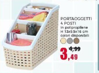Happy Casa PORTAOGGETTI 4 POSTI offerta