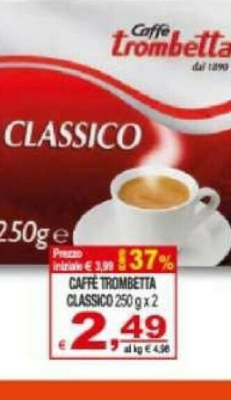 CTS Supermercati Caffè offerta