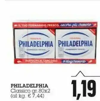 Emi Supermercati Philadelphia Classico offerta