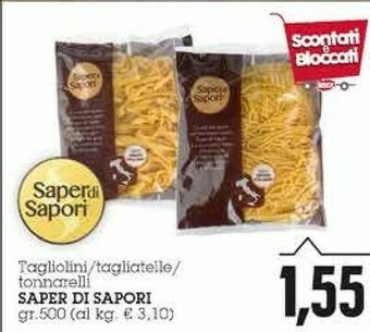 Emi Supermercati Saper Di Sapori Tagliolini offerta