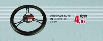 COPRIVOLANTE IN ECOPELLE 38 cm