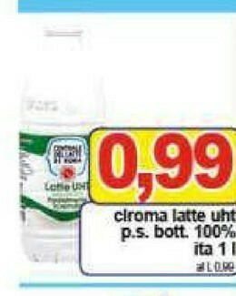 Gros Latte parzialmente scremato offerta