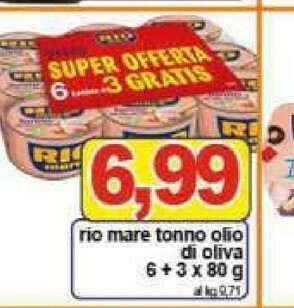Gros Rio Mare Tonno Rio mare offerta