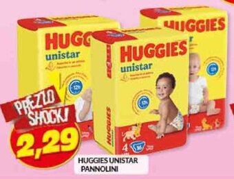 Risparmio Casa HUGGIES UNISTAR PANNOLINI offerta