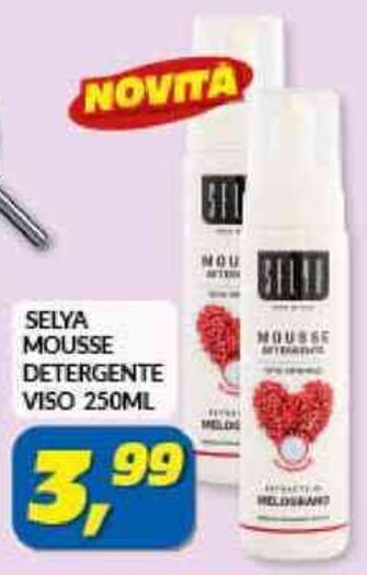 Risparmio Casa SELYA MOUSSE DETERGENTE VISO 250ML offerta