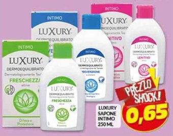 Risparmio Casa LUXURY SAPONE INTIMO 250 ML offerta