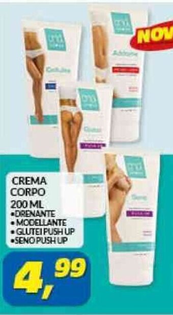 Risparmio Casa CREMA CORPO 200 ML •DRENANTE •MODELLANTE •GLUTEI PUSH UP •SENO PUSH UP offerta