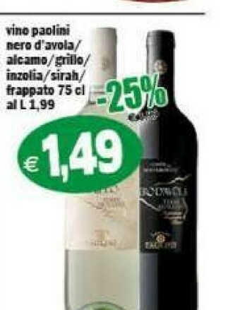 Il Castoro Supermercati Vino offerta