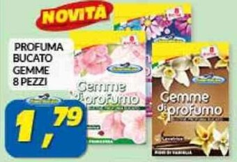 PROFUMA BUCATO GEMME 8 PEZZI
