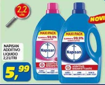 Risparmio Casa NAPISAN ADDITIVO LIQUIDO 2,2 LITRI offerta