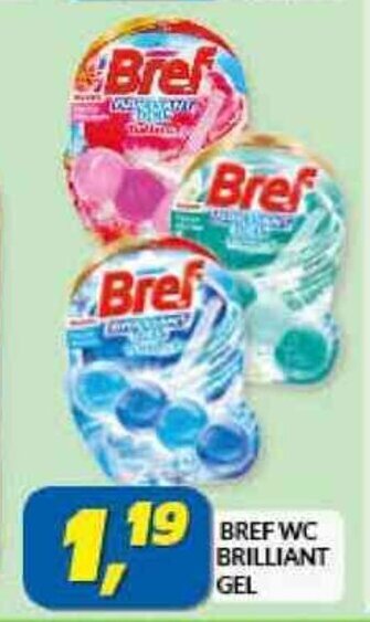Risparmio Casa BREF WC BRILLIANT GEL offerta