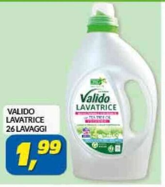 Risparmio Casa VALIDO LAVATRICE 26 LAVAGGI offerta